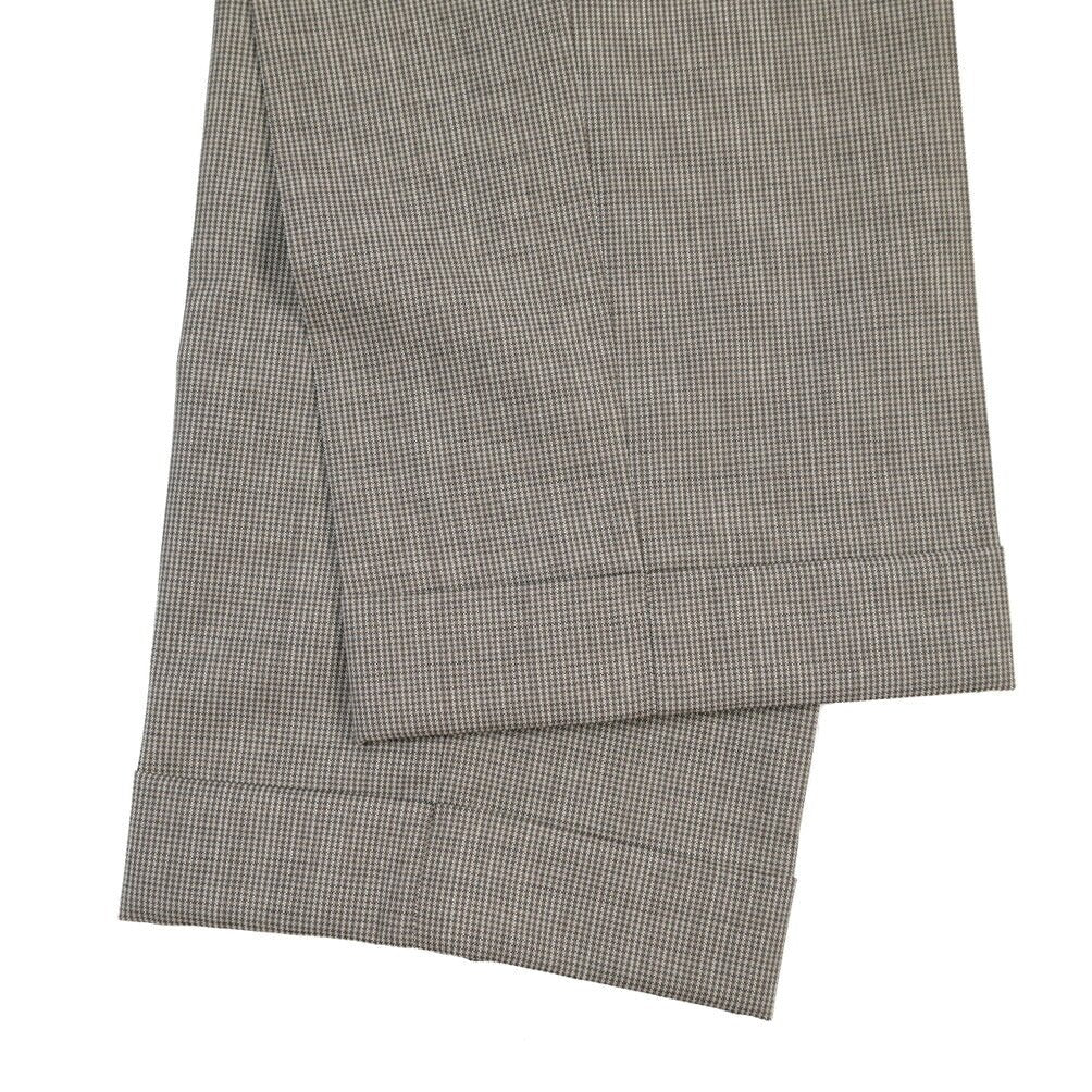 SUMMER SALE｜26SS BERWICH “RETRO THECA 1P” ヴァージンウール100% ワンタックスラックス グレージュ(greige) 46 | GUARDAROBA MILANO OFFICIAL STORE