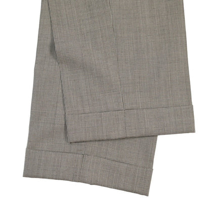 SUMMER SALE｜26SS BERWICH “RETRO THECA 1P” ヴァージンウール100% ワンタックスラックス グレージュ(greige) 46 | GUARDAROBA MILANO OFFICIAL STORE
