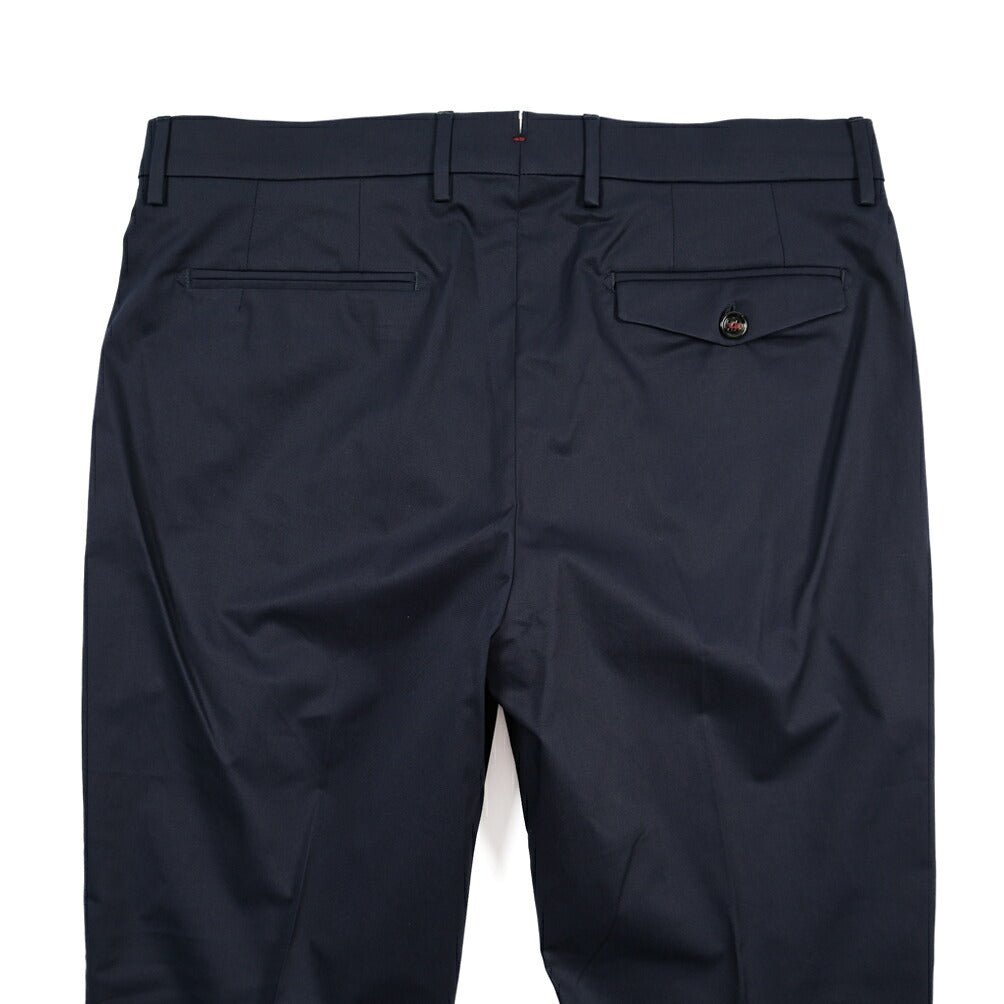 SUMMER SALE｜26SS BERWICH “RETRO THECA 1P” コットン100% ワンタックパンツ ネイビー(navy) 46 | GUARDAROBA MILANO OFFICIAL STORE