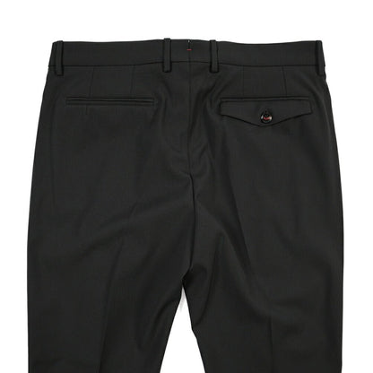 SUMMER SALE｜26SS BERWICH “RETRO THECA 1P” ストレッチウール ワンタックスラックス ブラック(black) 46 | GUARDAROBA MILANO OFFICIAL STORE