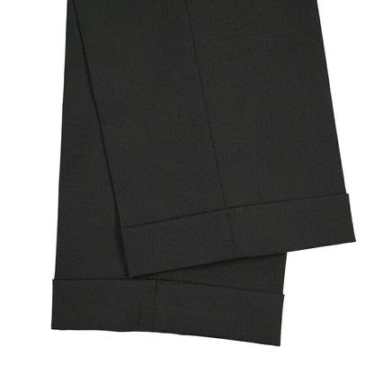 SUMMER SALE｜26SS BERWICH “RETRO THECA 1P” ストレッチウール ワンタックスラックス ブラック(black) 46 | GUARDAROBA MILANO OFFICIAL STORE