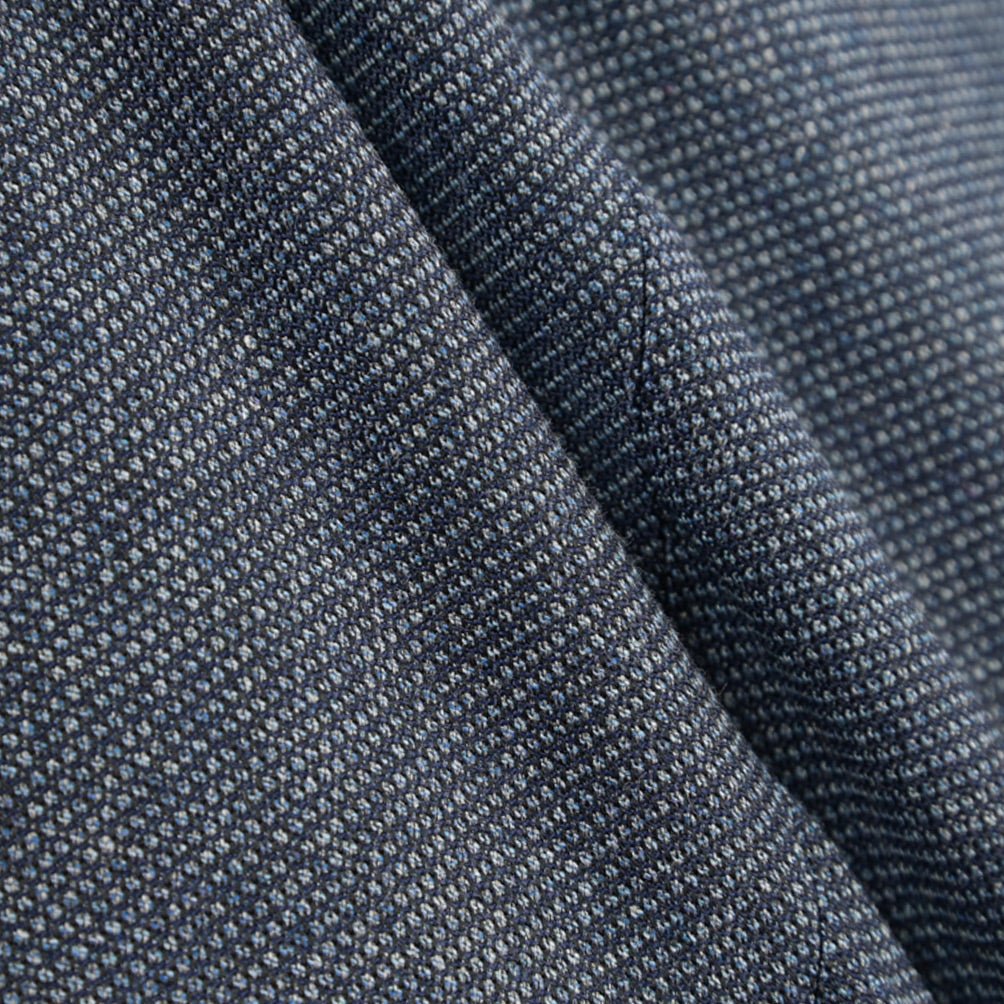 SUMMER SALE｜26SS BERWICH “RETRO THECA 1P” コットン混ウール ワンタックパンツ ブルーグレー(blue) 44 | GUARDAROBA MILANO OFFICIAL STORE