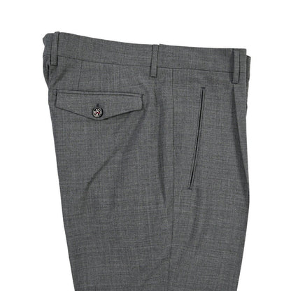 SUMMER SALE｜26SS BERWICH “RETRO THECA 1P” ストレッチウール ワンタックスラックス グレー(grme) 44 | GUARDAROBA MILANO OFFICIAL STORE