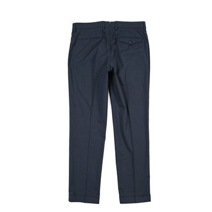 SUMMER SALE｜26SS BERWICH “RETRO THECA 1P” ストレッチコットン ワンタックパンツ ネイビー(navy) 44 | GUARDAROBA MILANO OFFICIAL STORE