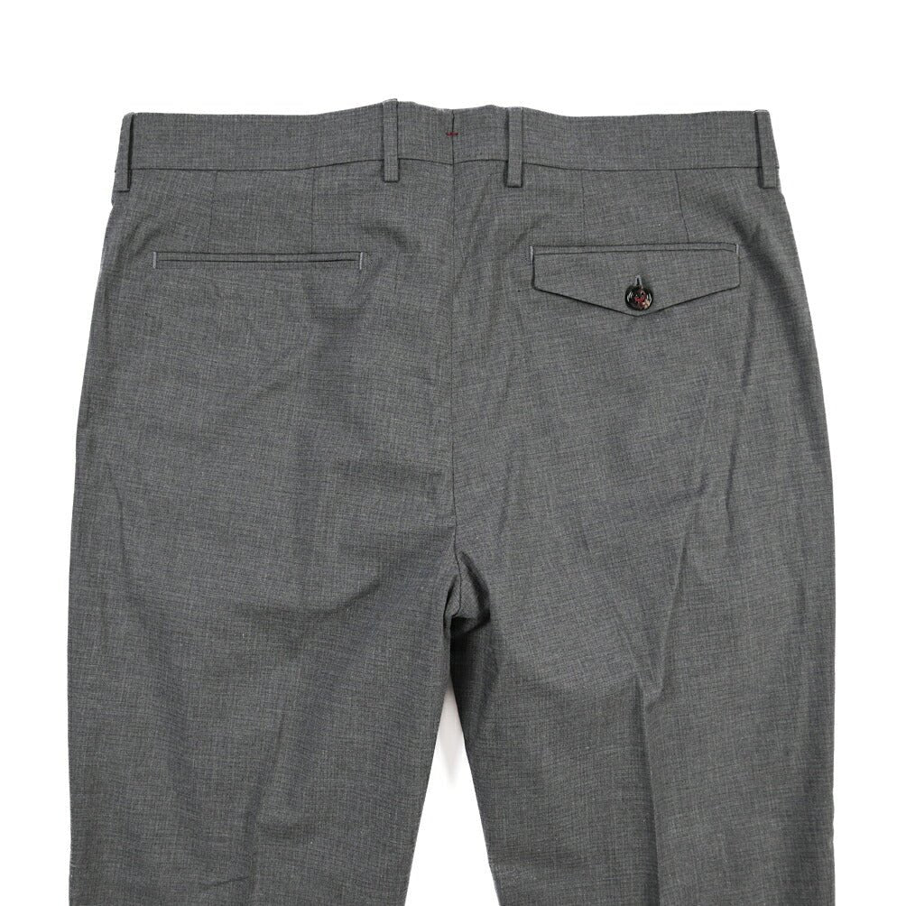 SUMMER SALE｜26SS BERWICH “RETRO THECA 1P” ストレッチコットン ワンタックパンツ グレー 44 | GUARDAROBA MILANO OFFICIAL STORE