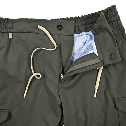 SUMMER SALE｜BERWICH "BER_MUDA" ストレッチナイロン ドローコード付きカーゴショーツ｜424098 - XS｜GUARDAROBA MILANO OFFICIAL STORE