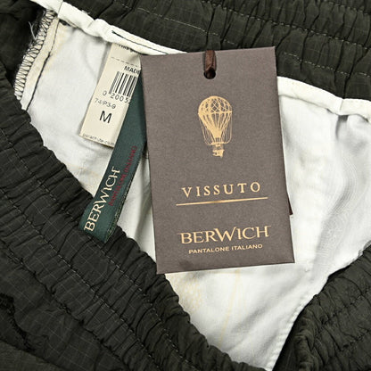 SUMMER SALE｜BERWICH "BER_MUDA" リップストップナイロン ドローコード付きノータックバミューダショーツ｜424105 - S｜GUARDAROBA MILANO OFFICIAL STORE