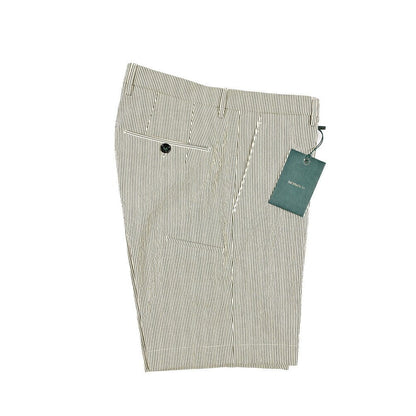 SUMMER SALE｜BERWICH "BER_MUDA" シアサッカーコットン ストレッチショーツ｜424163 - 46｜GUARDAROBA MILANO OFFICIAL STORE