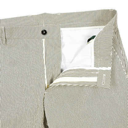 SUMMER SALE｜BERWICH "BER_MUDA" シアサッカーコットン ストレッチショーツ｜424163 - 46｜GUARDAROBA MILANO OFFICIAL STORE