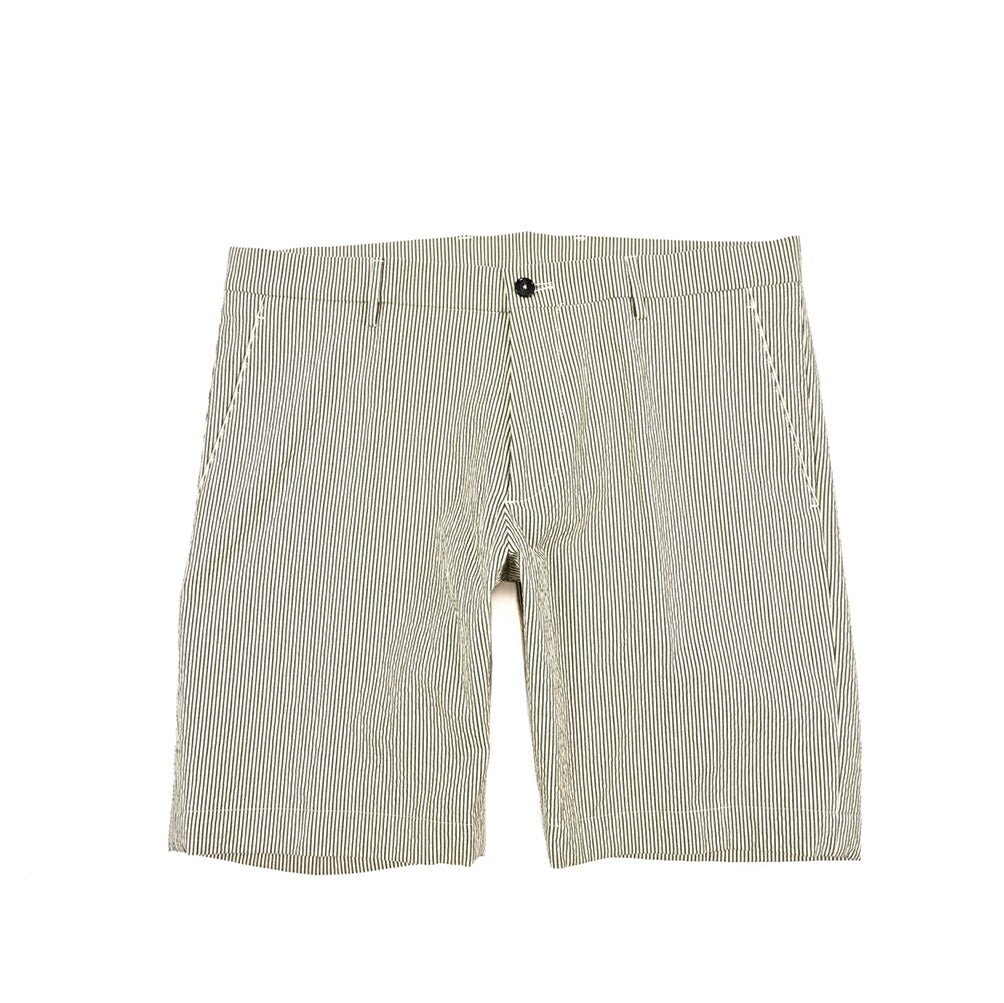 SUMMER SALE｜BERWICH "BER_MUDA" シアサッカーコットン ストレッチショーツ｜424163 - 46｜GUARDAROBA MILANO OFFICIAL STORE