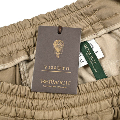SUMMER SALE｜BERWICH "BER_MUDA" ストレッチコットン イージーカーゴショーツ｜424221 - L｜GUARDAROBA MILANO OFFICIAL STORE