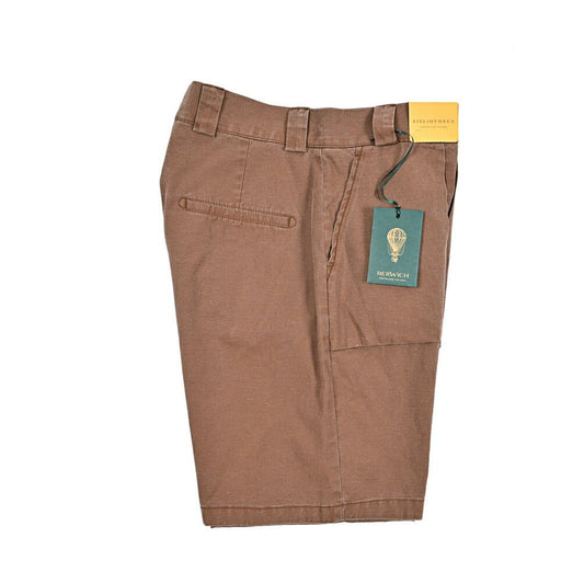 SUMMER SALE｜BERWICH "BER_MUDA" ストレッチコットン リネン混バミューダショーツ｜424247 - 48｜GUARDAROBA MILANO OFFICIAL STORE
