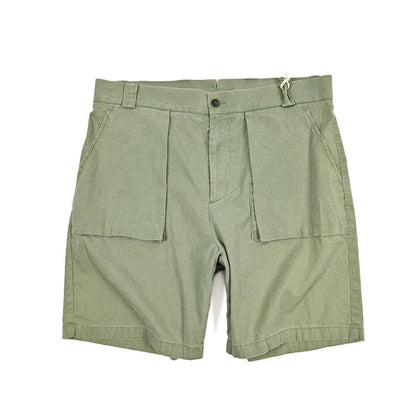 SUMMER SALE｜BERWICH "BER_MUDA" ストレッチコットン リネン混バミューダショーツ｜424252 - 54｜GUARDAROBA MILANO OFFICIAL STORE