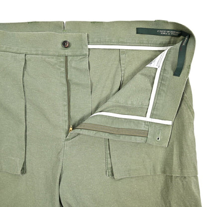 SUMMER SALE｜BERWICH "BER_MUDA" ストレッチコットン リネン混バミューダショーツ｜424252 - 54｜GUARDAROBA MILANO OFFICIAL STORE