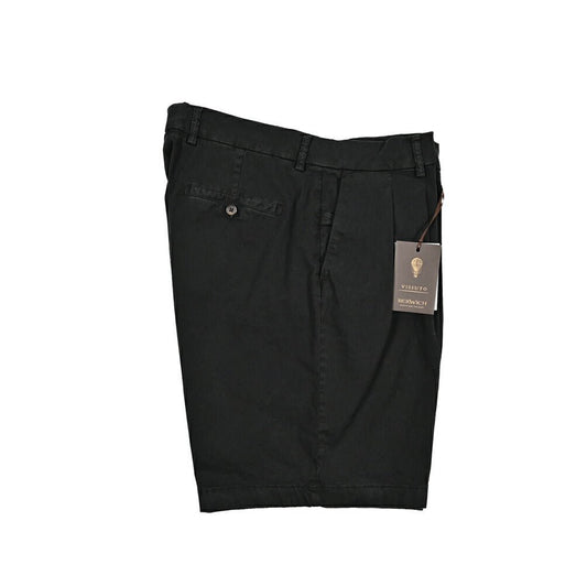 SUMMER SALE｜BERWICH "BER_MUDA2P ストレッチコットン ツータックバミューダショーツ (製品染め)｜424182 - 52｜GUARDAROBA MILANO OFFICIAL STORE