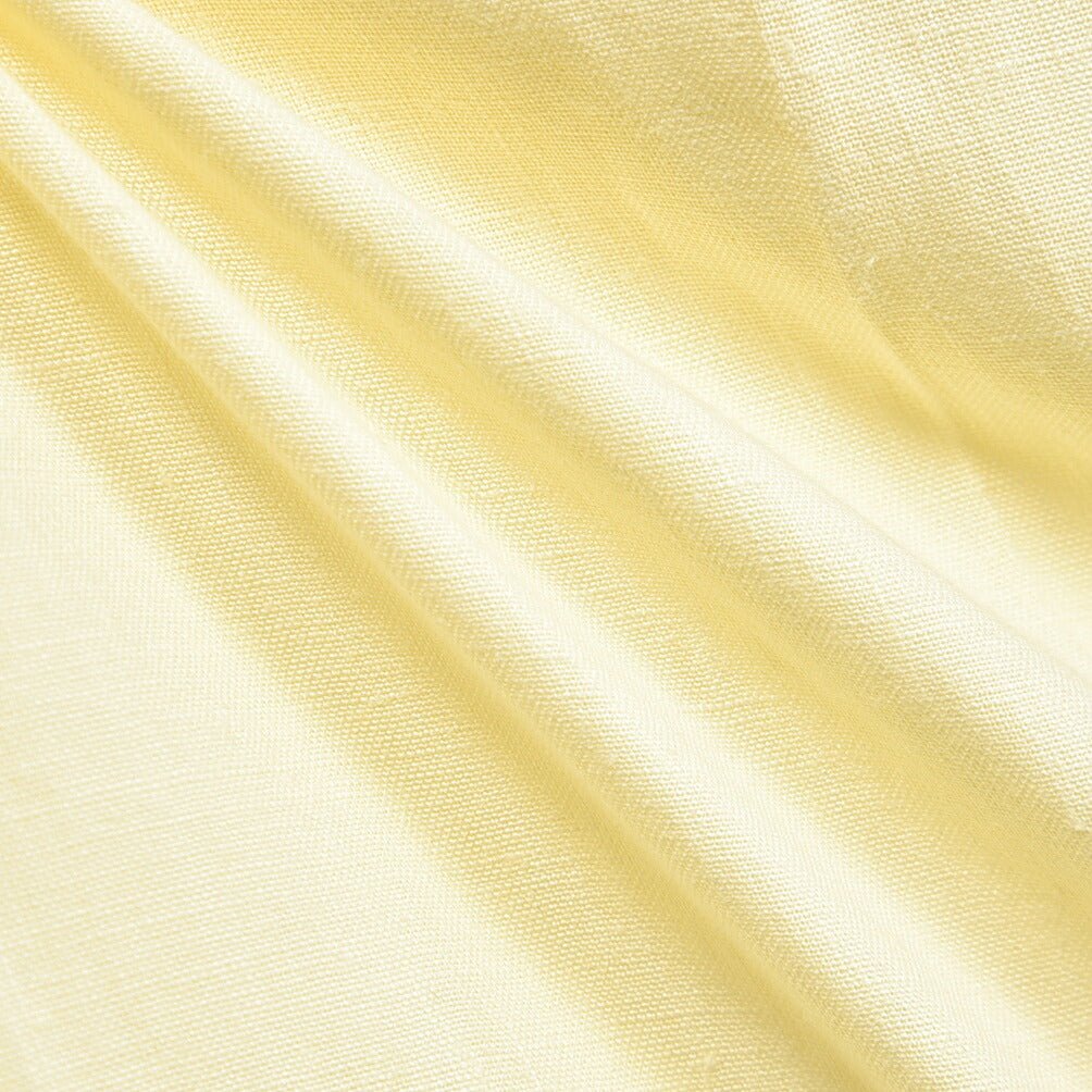 SUMMER SALE｜BERWICH “CHIAIA” リネン100% ワンタックスラックス イエロー(oyster) 54 | GUARDAROBA MILANO OFFICIAL STORE
