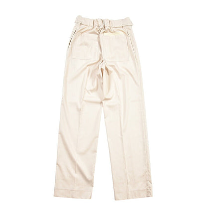 SUMMER SALE｜BERWICH “CHIAIA JOGGER” ストレッチコットン ワンタックワイドパンツ オフホワイト(chalk) 46 | GUARDAROBA MILANO OFFICIAL STORE