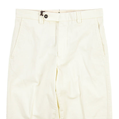 SUMMER SALE｜BERWICH “CHIAIAFF-GD” ストレッチコットン ノータックチノパンツ ホワイト(white) 44 | GUARDAROBA MILANO OFFICIAL STORE