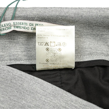 SUMMER SALE｜BERWICH “CORTINA” ビスコース混 スウェットジョガーパンツ グレー(grey) 48 | GUARDAROBA MILANO OFFICIAL STORE