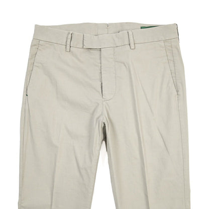 SUMMER SALE｜BERWICH “DAB FF CROP-GD” ストレッチコットン ノータックチノパンツ グレー(conza701) 48 | GUARDAROBA MILANO OFFICIAL STORE