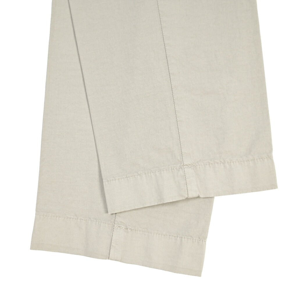 SUMMER SALE｜BERWICH “DAB FF CROP-GD” ストレッチコットン ノータックチノパンツ グレー(conza701) 48 | GUARDAROBA MILANO OFFICIAL STORE