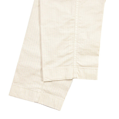 SUMMER SALE｜BERWICH “FATIGUE 185-GD” ストレッチコットン ベイカーパンツ オフホワイト(latte802) 46 | GUARDAROBA MILANO OFFICIAL STORE
