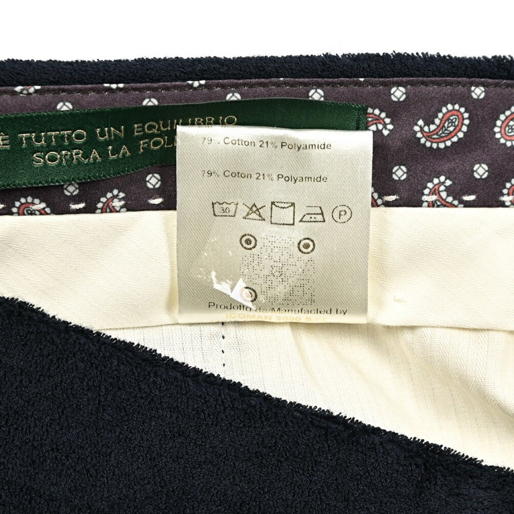 SUMMER SALE｜BERWICH "LUCANO SHORT" コットンナイロン パイルショーツ｜424185 - 46｜GUARDAROBA MILANO OFFICIAL STORE