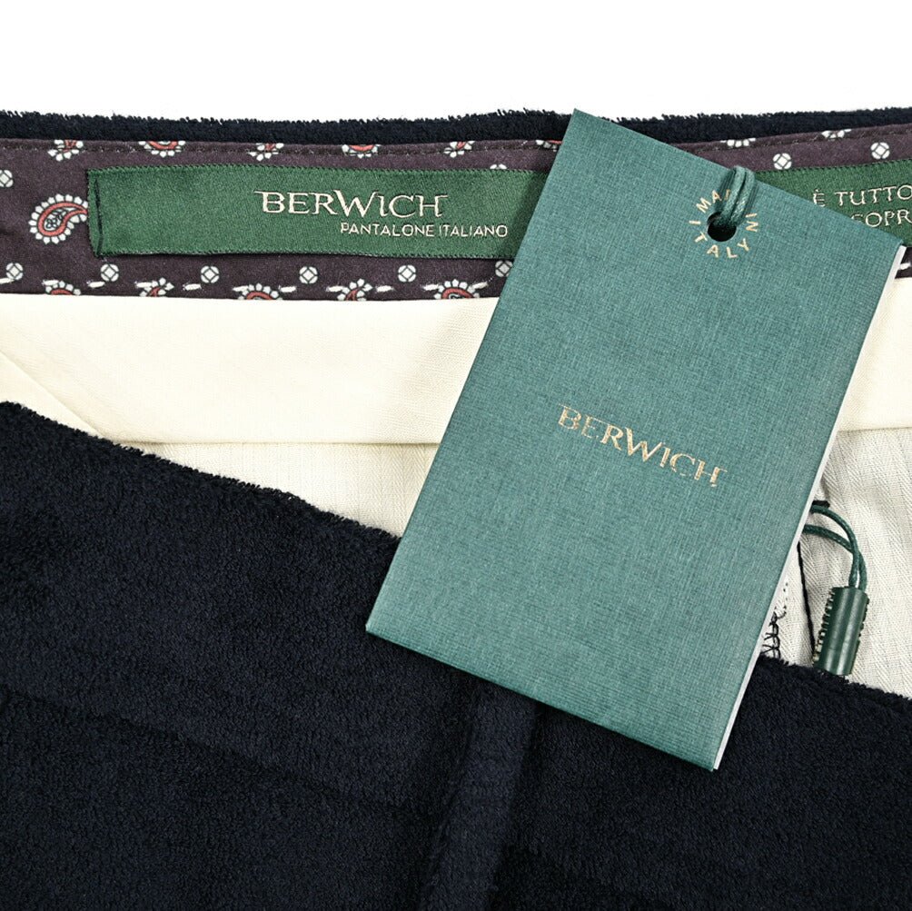 SUMMER SALE｜BERWICH "LUCANO SHORT" コットンナイロン パイルショーツ｜424185 - 46｜GUARDAROBA MILANO OFFICIAL STORE