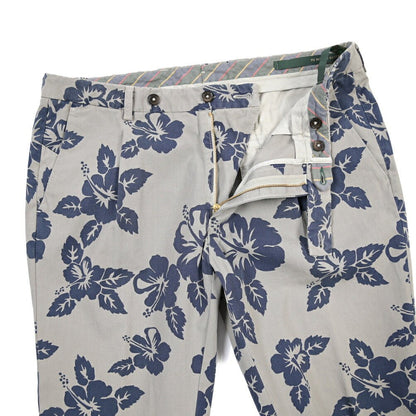 SUMMER SALE｜BERWICH “MORELLO 1P-GD” コットン100% ワンタックパンツ グレー(conza701) 50 | GUARDAROBA MILANO OFFICIAL STORE