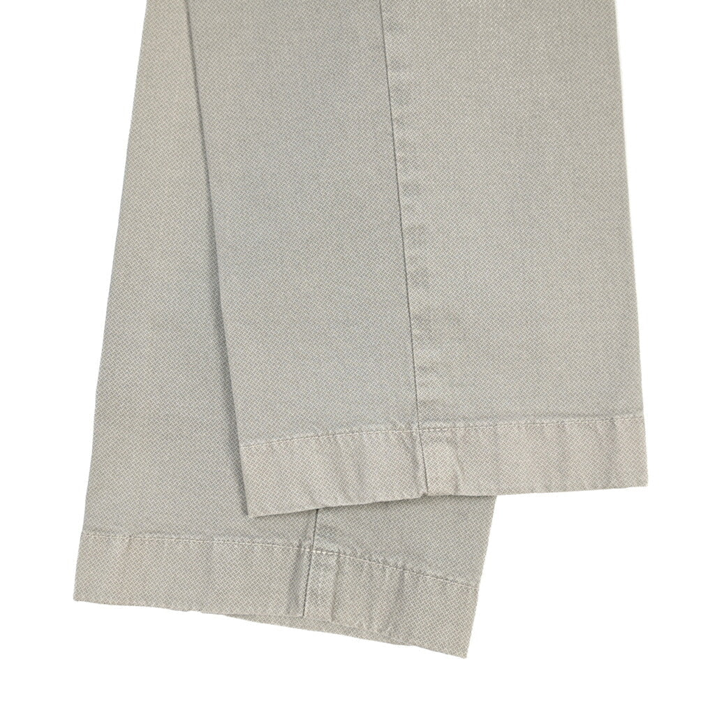SUMMER SALE｜BERWICH “MORELLO 1P-GD” ストレッチコットン ワンタックチノパンツ グレー(conza701) 48 | GUARDAROBA MILANO OFFICIAL STORE