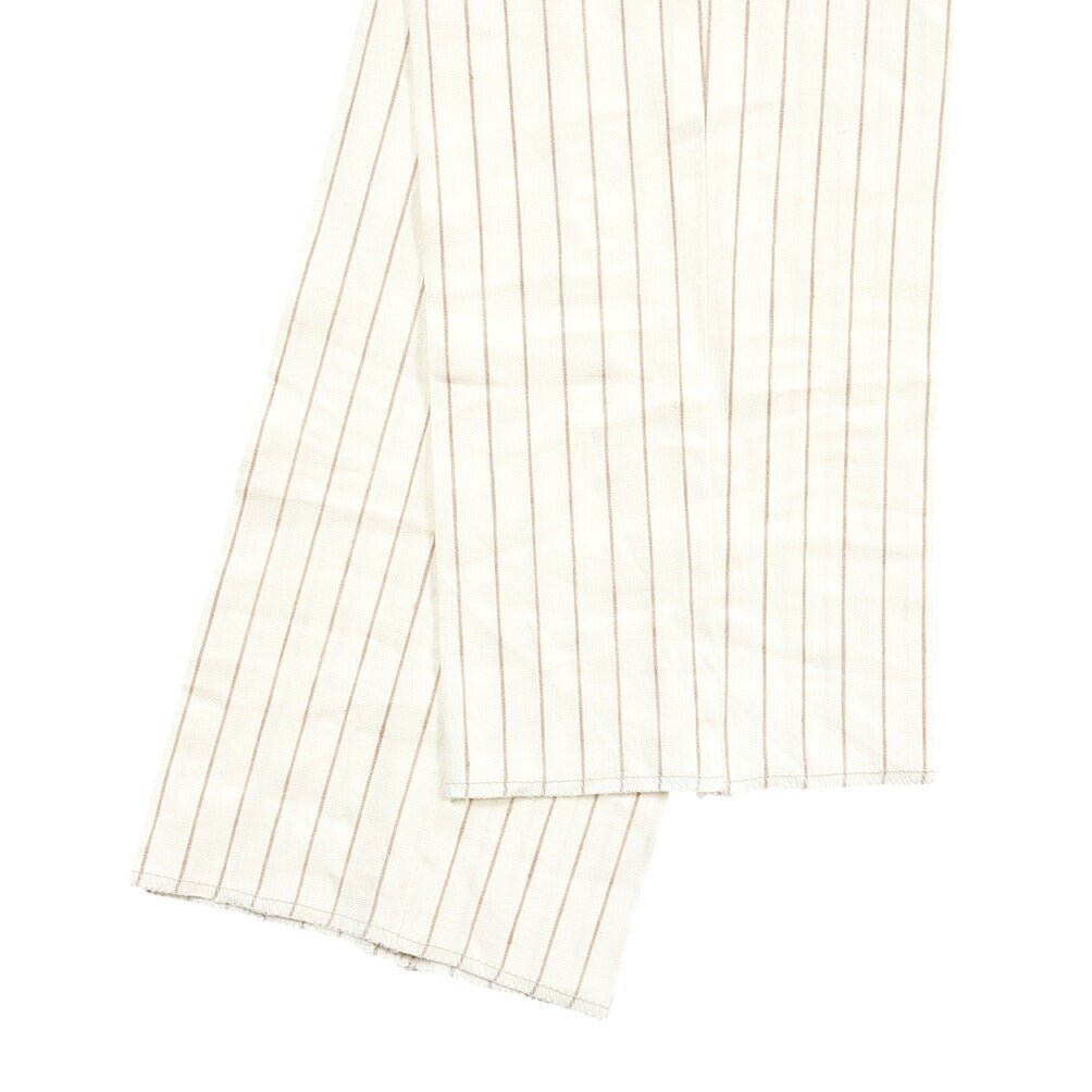 SUMMER SALE｜BERWICH “MORELLO” リネン混 ノータックスラックス オフホワイト(ecru) 50 | GUARDAROBA MILANO OFFICIAL STORE