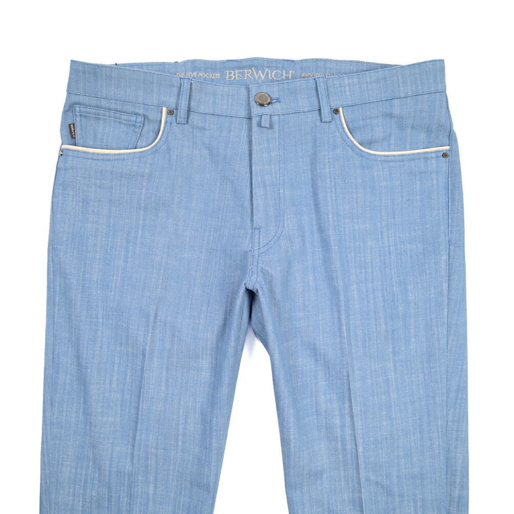 SUMMER SALE｜BERWICH “MORELLO 5TALC 19” デニムジーンズ ブルー(azure) 35 | GUARDAROBA MILANO OFFICIAL STORE