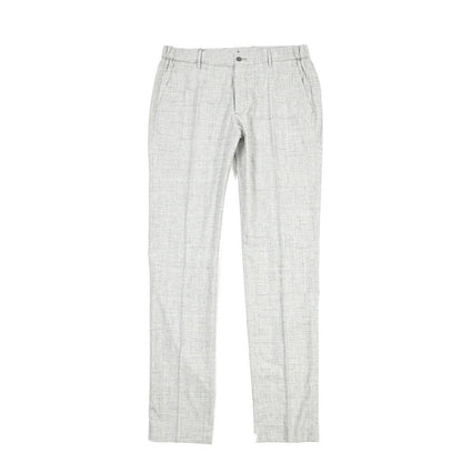 SUMMER SALE｜BERWICH “MORELLO ELAX” ストレッチコットン ノータックパンツ ライトグレー(ice) 50 | GUARDAROBA MILANO OFFICIAL STORE