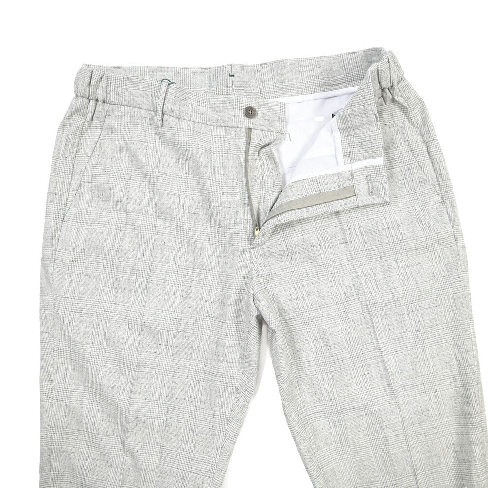 SUMMER SALE｜BERWICH “MORELLO ELAX” ストレッチコットン ノータックパンツ ライトグレー(ice) 50 | GUARDAROBA MILANO OFFICIAL STORE