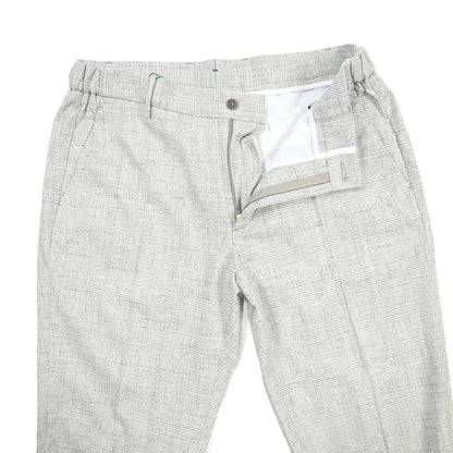 SUMMER SALE｜BERWICH “MORELLO ELAX” ストレッチコットン ノータックパンツ ライトグレー(ice) 50 | GUARDAROBA MILANO OFFICIAL STORE