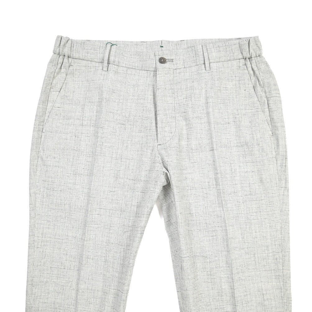 SUMMER SALE｜BERWICH “MORELLO ELAX” ストレッチコットン ノータックパンツ ライトグレー(ice) 50 | GUARDAROBA MILANO OFFICIAL STORE