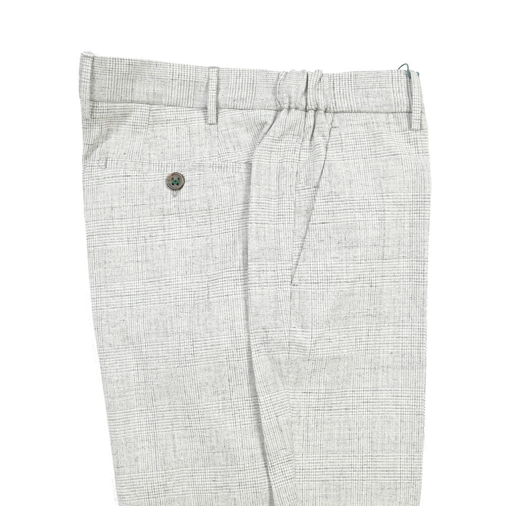 SUMMER SALE｜BERWICH “MORELLO ELAX” ストレッチコットン ノータックパンツ ライトグレー(ice) 50 | GUARDAROBA MILANO OFFICIAL STORE