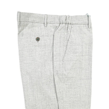 SUMMER SALE｜BERWICH “MORELLO ELAX” ストレッチコットン ノータックパンツ ライトグレー(ice) 50 | GUARDAROBA MILANO OFFICIAL STORE