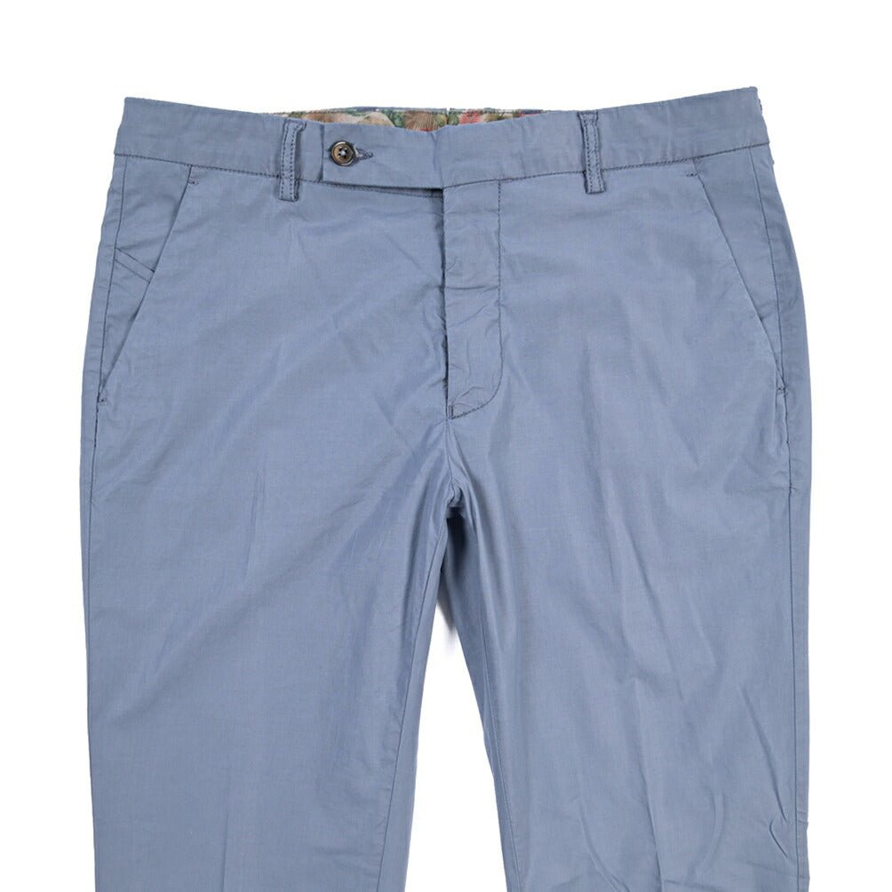SUMMER SALE｜BERWICH “MORELLO-GD” リヨセル混コットン ストレッチパンツ ブルーグレー(indigo309) 48 | GUARDAROBA MILANO OFFICIAL STORE