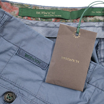 SUMMER SALE｜BERWICH “MORELLO-GD” リヨセル混コットン ストレッチパンツ ブルーグレー(indigo309) 48 | GUARDAROBA MILANO OFFICIAL STORE
