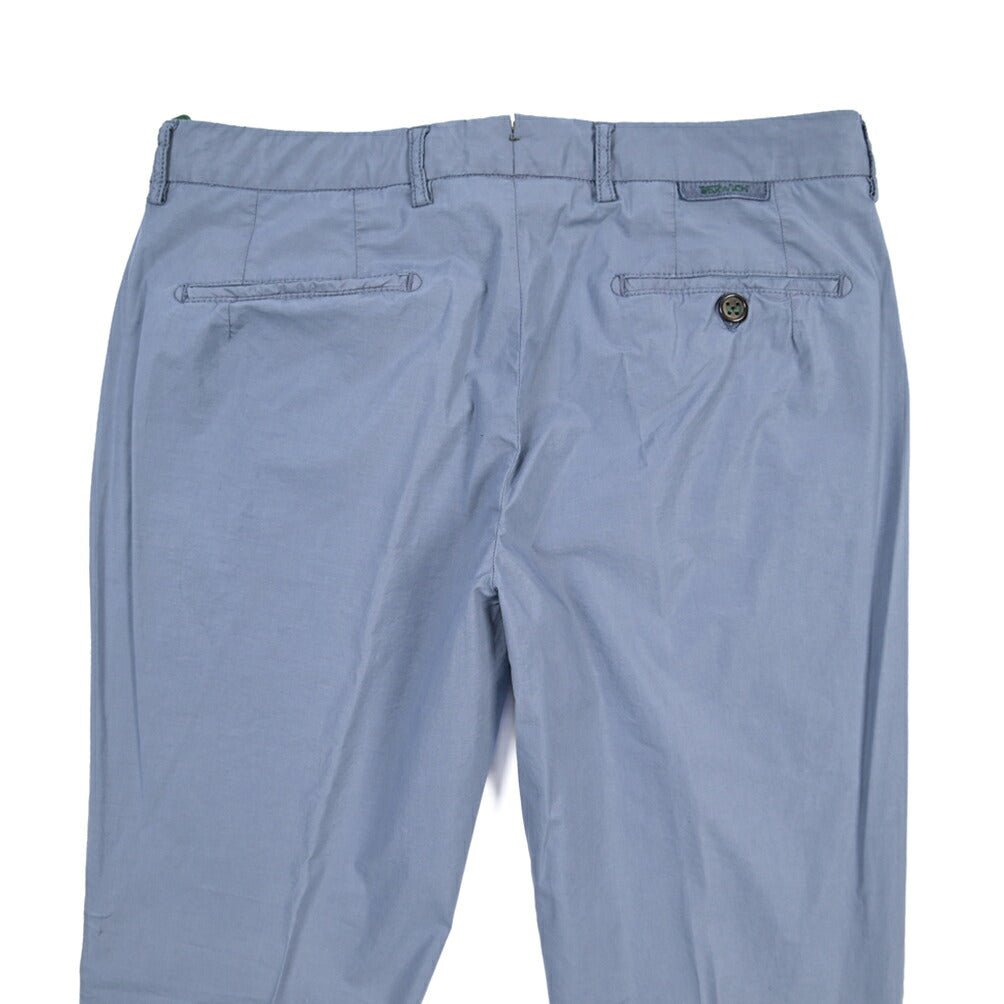 SUMMER SALE｜BERWICH “MORELLO-GD” リヨセル混コットン ストレッチパンツ ブルーグレー(indigo309) 48 | GUARDAROBA MILANO OFFICIAL STORE