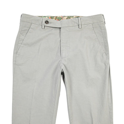 SUMMER SALE｜BERWICH “MORELLO-GD” ストレッチコットン ノータックチノパンツ グレー(conza701) 44 | GUARDAROBA MILANO OFFICIAL STORE