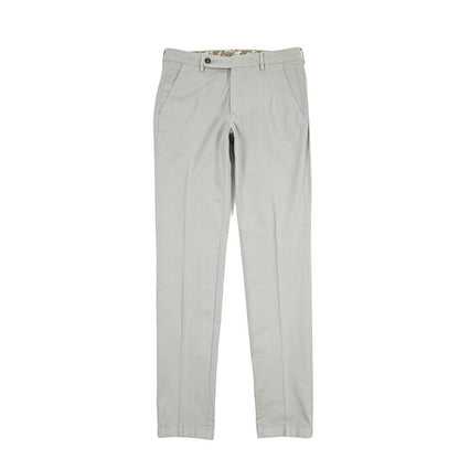 SUMMER SALE｜BERWICH “MORELLO-GD” ストレッチコットン ノータックチノパンツ グレー(conza701) 44 | GUARDAROBA MILANO OFFICIAL STORE