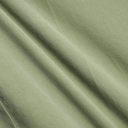 SUMMER SALE｜BERWICH “MORELLO-GD” シルク混コットン ノータックスラックス カーキグリーン(verde296) 48 | GUARDAROBA MILANO OFFICIAL STORE