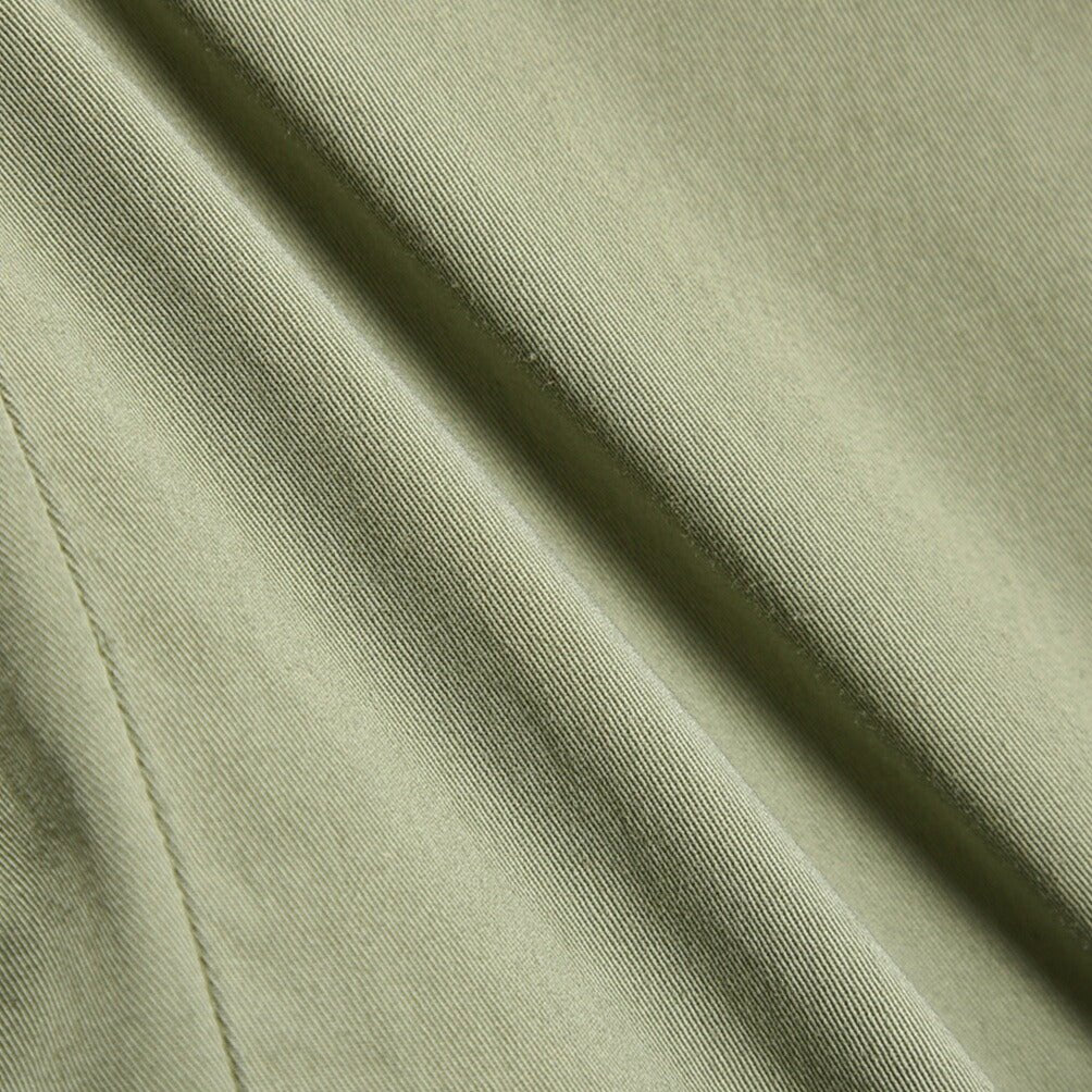 SUMMER SALE｜BERWICH “MORELLO-GD” ストレッチコットン ノータックチノパンツ カーキグリーン(verde9517) 48 | GUARDAROBA MILANO OFFICIAL STORE