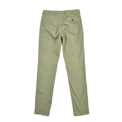 SUMMER SALE｜BERWICH “MORELLO-GD” ストレッチコットン ノータックチノパンツ カーキグリーン(verde9517) 48 | GUARDAROBA MILANO OFFICIAL STORE
