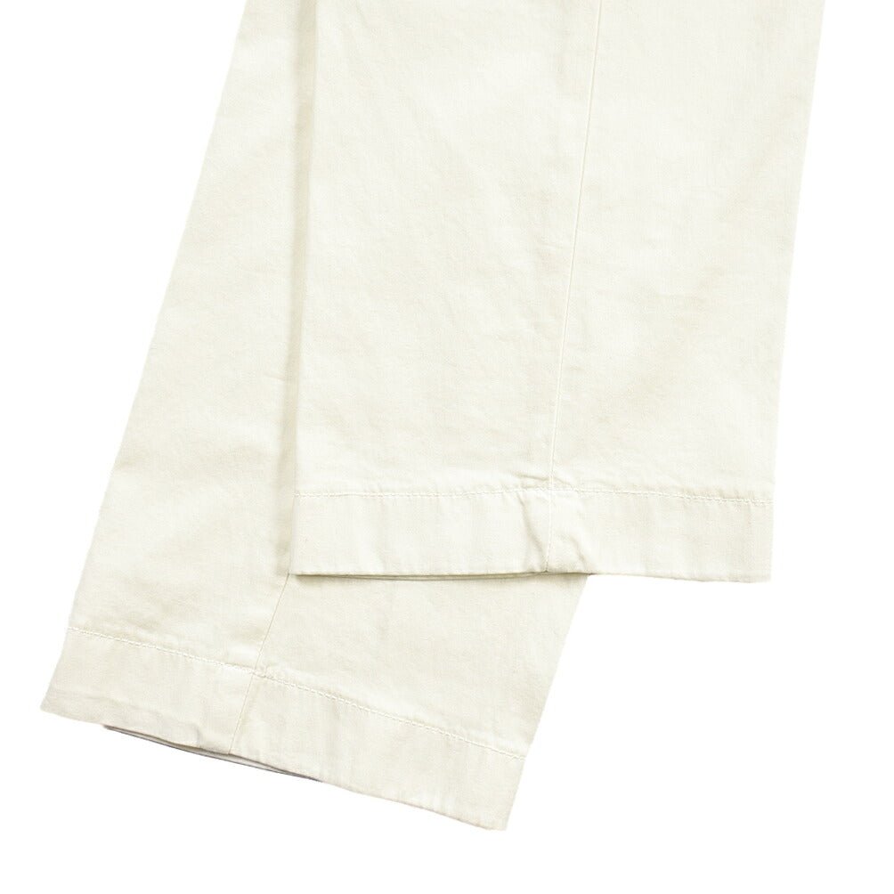 SUMMER SALE｜BERWICH “MORELLO-GD” ストレッチコットン ノータックチノパンツ ホワイト(panna001) 48 | GUARDAROBA MILANO OFFICIAL STORE