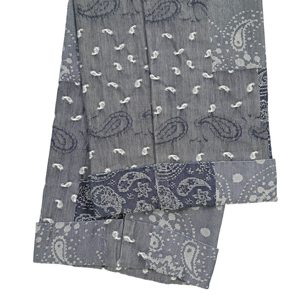 SUMMER SALE｜BERWICH “NEGRONI LUX-GD” コットン100% ツータックパンツ ネイビー(indigo) 46 | GUARDAROBA MILANO OFFICIAL STORE