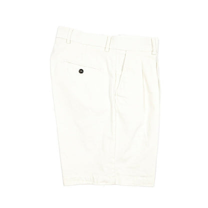 SUMMER SALE｜BERWICH "NOLABEL" ストレッチコットン ツータックバミューダショーツ｜424198 - 46｜GUARDAROBA MILANO OFFICIAL STORE