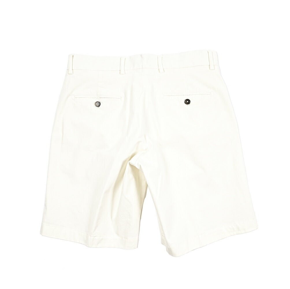 SUMMER SALE｜BERWICH "NOLABEL" ストレッチコットン ツータックバミューダショーツ｜424198 - 46｜GUARDAROBA MILANO OFFICIAL STORE